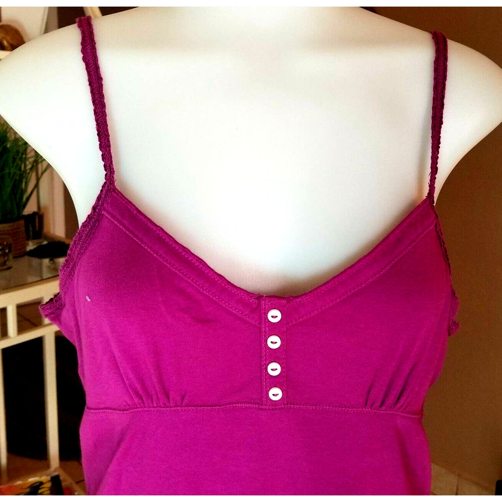 Piper & Blue Cami Juniors Cotton Knit Tank Stretch